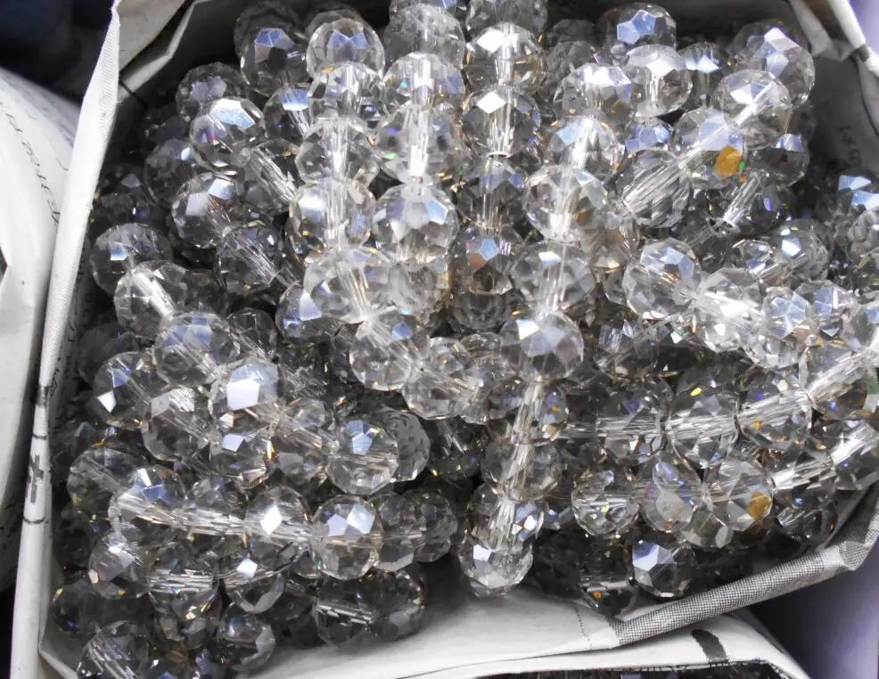 Buy Free Shipping Bead 2 3 4 6 8mm Faceted Crystal AB Plating Beads Crystal
