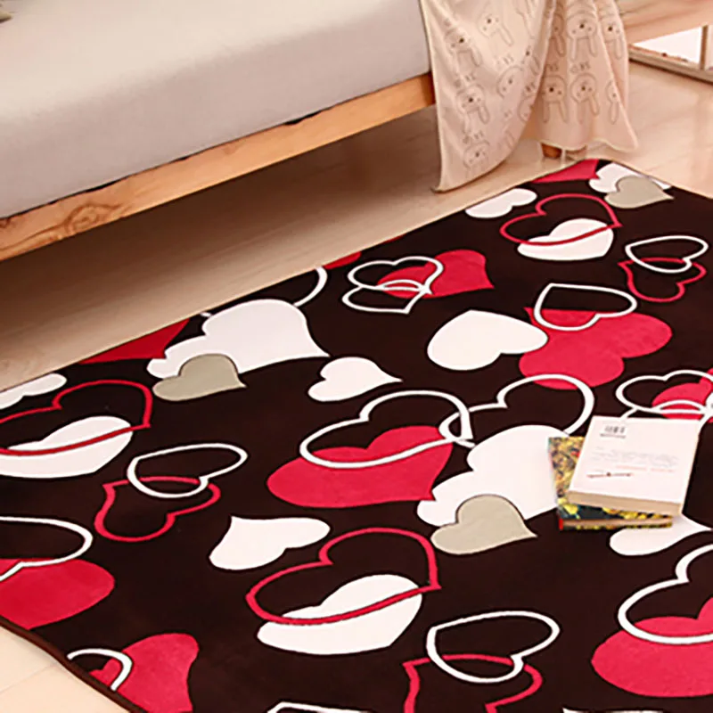 Корейский дизайн милый Печатный ковер Противоскользящий коврик для ванной коврик мягкие детские игровые ковры для гостиной комнатной спальни коврик