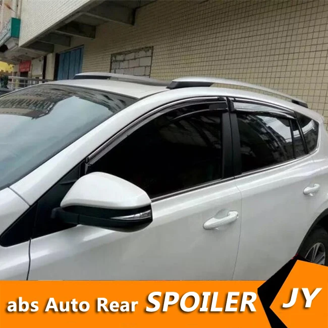Пластиковый козырек на окно для Toyota RAV 4 дефлектор от солнца и дождя автомобильных