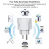 Prise intelligente WiFi interrupteur prise prise ue prise sans fil prise APP contrôle vocal fonctionne avec Alexa Google Home Mini IFTTT ► Photo 2/6
