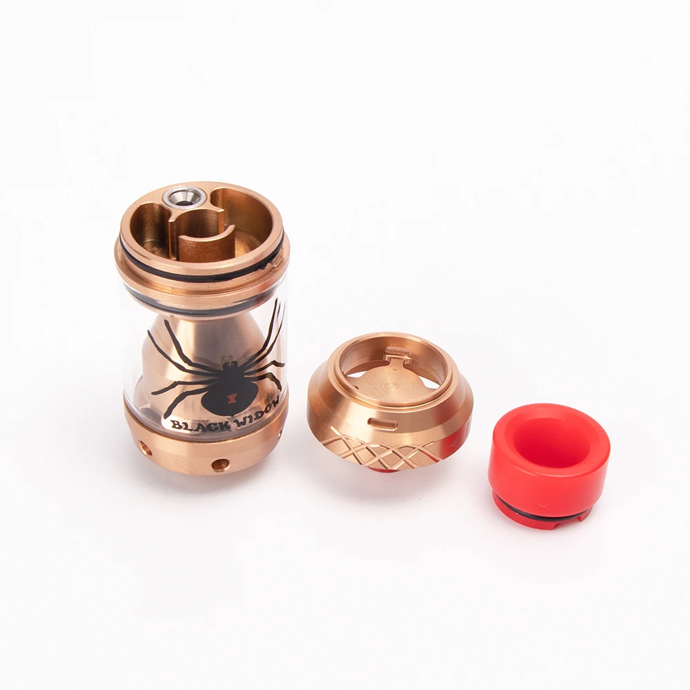 Оригинальный черный widow RTA танк атомайзер большой пар испаритель без утечки 5