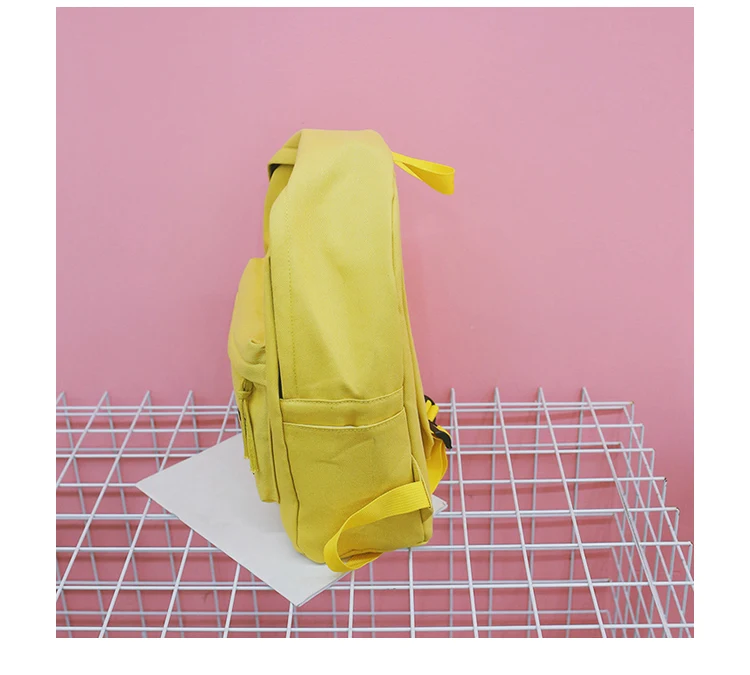 Women Backpack Schoolbag Canvas Cute Dog Embroidery Cotton Fabric Backpack Female Vintage Notebook Backpack For Girls School Bag (77)