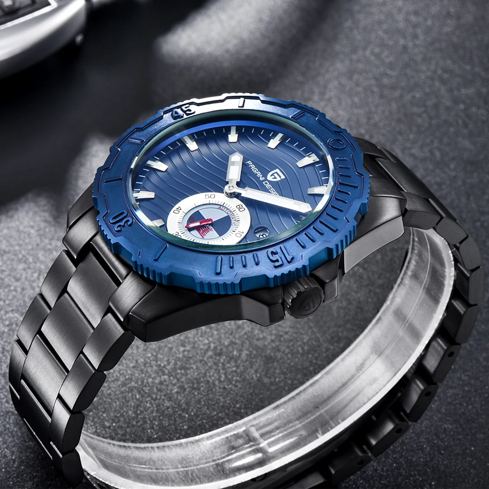 

2018 New PAGANI DESIGN Top Brand Luxury Fashion Men Quartz Watch Stainless Steel Military Waterproof Men Clock Relogio Masculino