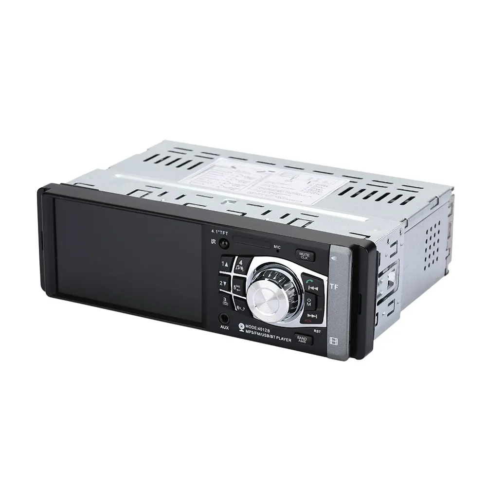 

Vehemo with Remote Control 4.1 Inches Video Player USB AUX Bluetooth Car MP5 Support Reverse Image Multimedia Player FM Radio