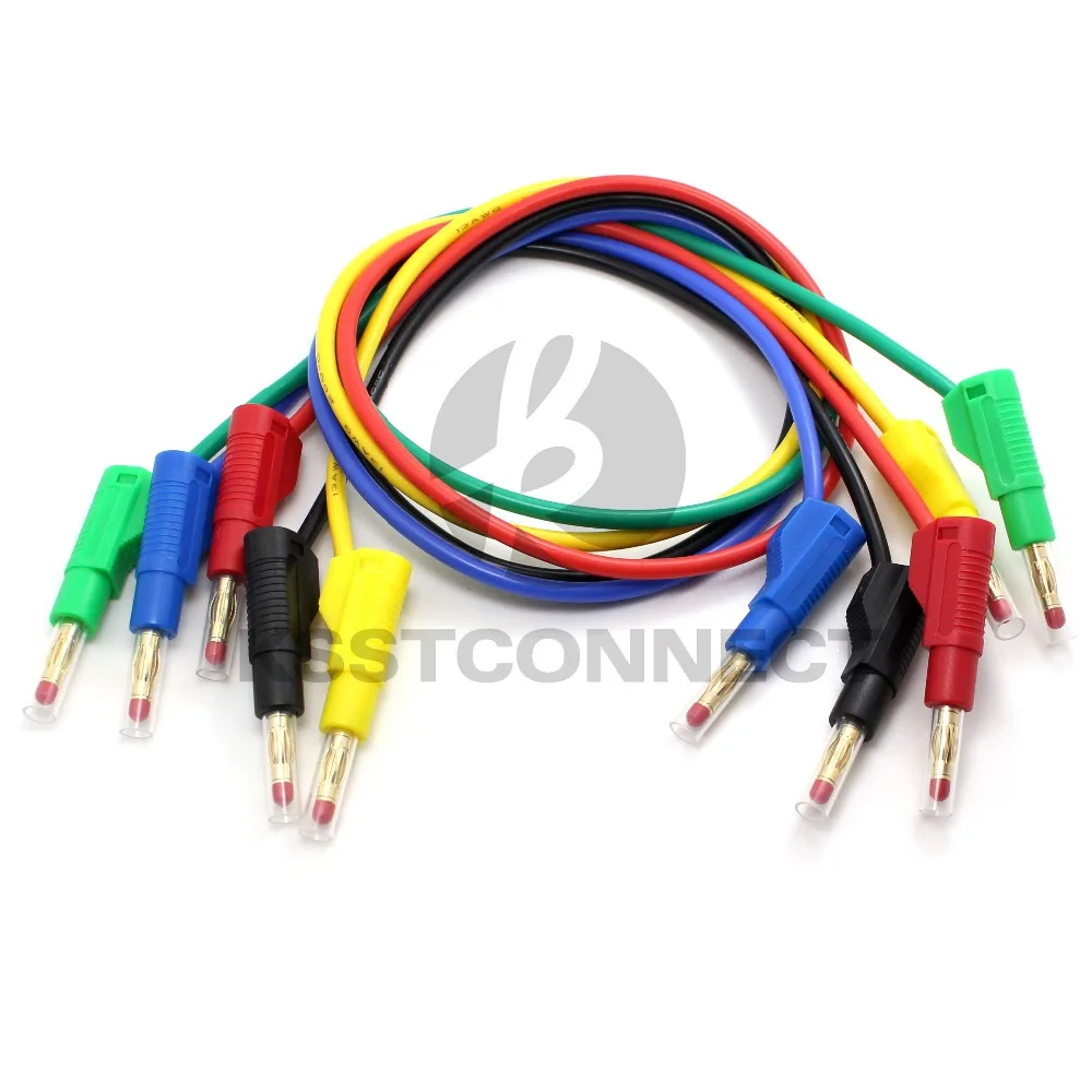 TL470G длина = 2 0 метров Высокое качество 13awg2.5seq мм гибкие силиконовые тестовые