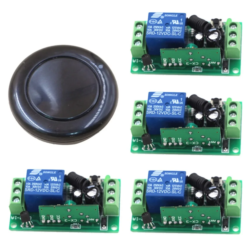 2017 New 1 Channel 315/433MHZ Wireless RF Remote Control + Receiver