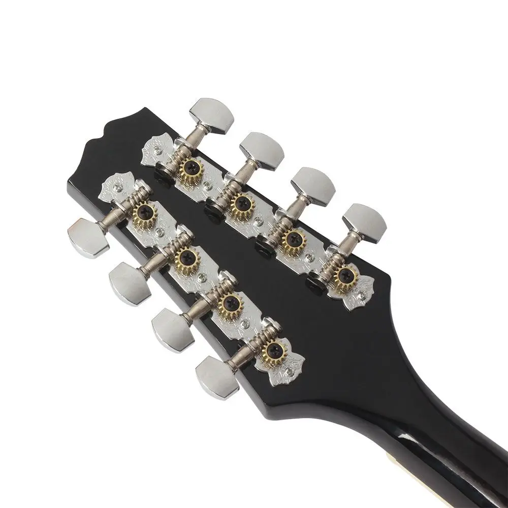 IRIN Sunburst 8 String липа мандолин музыкальный инструмент с палисандр стальной Mandolin Stringed