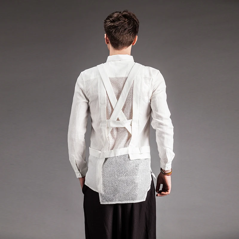 Оригинал независимый дизайнер мужской одежды ингредиент Длинные рукава поверхности Мужская рубашка летом. M-6XL