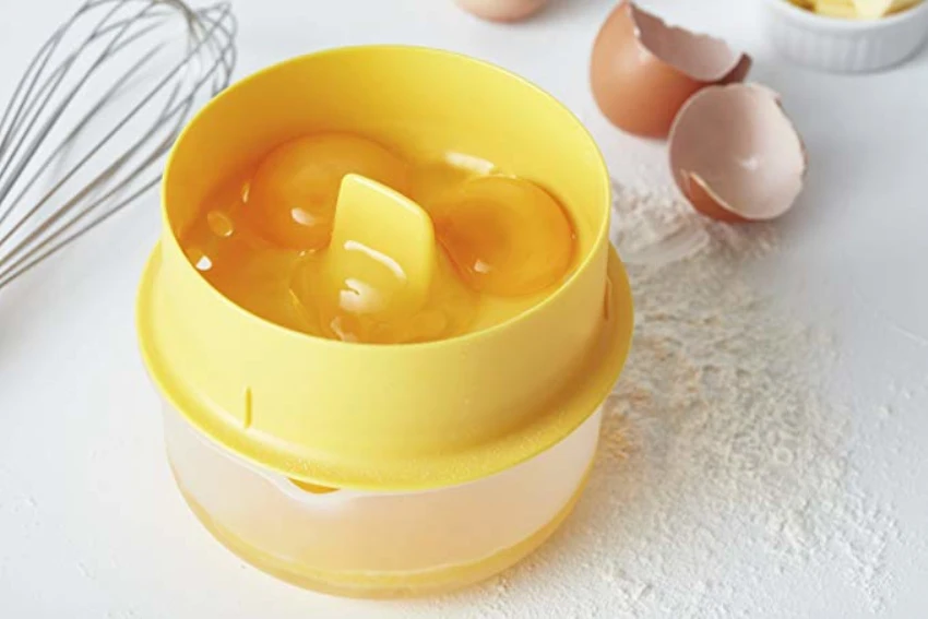 Разделитель желтка и белка пластиковые яйца делитель с коллекцией база инструменты для яиц гаджет кухонные аксессуары