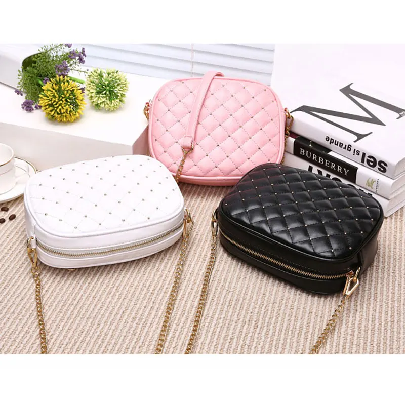 حار بيع النساء حقيبة ساع العلامة التجارية مصمم حقائب كتف برشام سلسلة حزام Crossbody حقائب للنساء Bolas الأنثوية