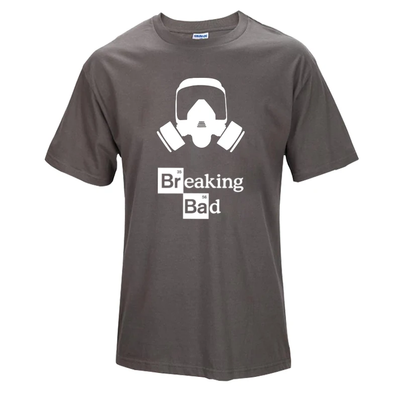 Хлопковая забавная Мужская футболка наивысшего качества heisenberg, повседневная мужская футболка с коротким рукавом и принтом «breaking bad», модная крутая футболка для мужчин - Цвет: TS