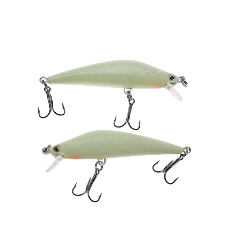

3D Luminous Fishing Lure Night Fishing Minnow Hard Lure Isca Artificial Hard Bait Hook Fishing Tackle ABS Plastic Fake Lures
