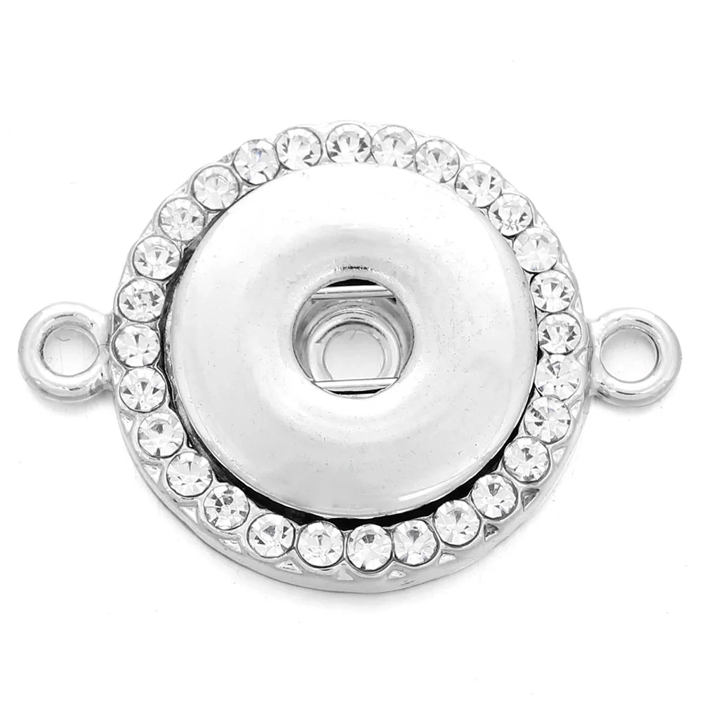 

10pcs/lot New Snap Button Jewelry Accessories Fit 18MM Snap Button Bracelet Metal Interchangeable Snap Jewelry DIY Findings