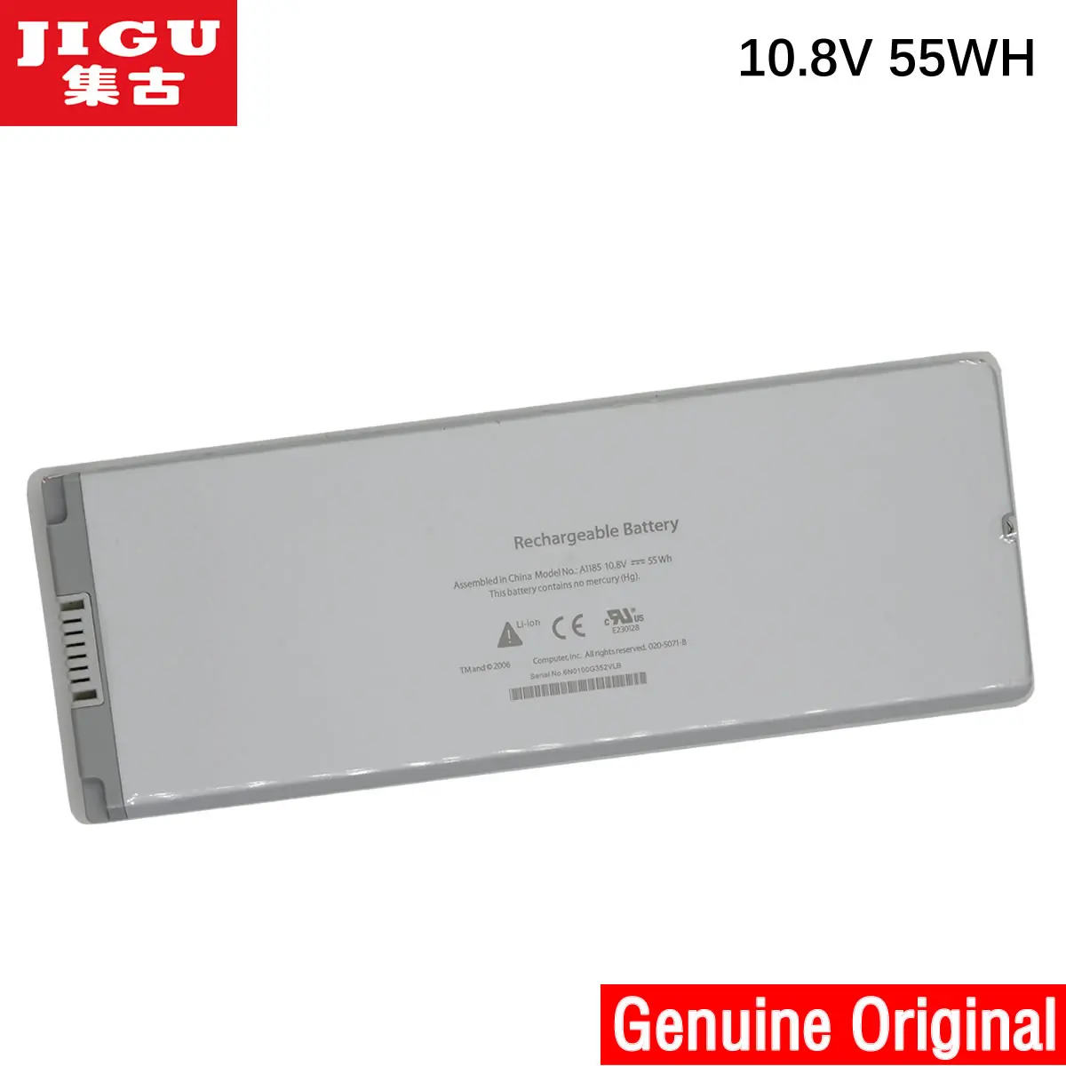 JIGU A1185 MA561 Оригинальный аккумулятор для ноутбука APPLE MacBook 13 &quotA1181 MA254 MA255 MA699 MA700 MB061