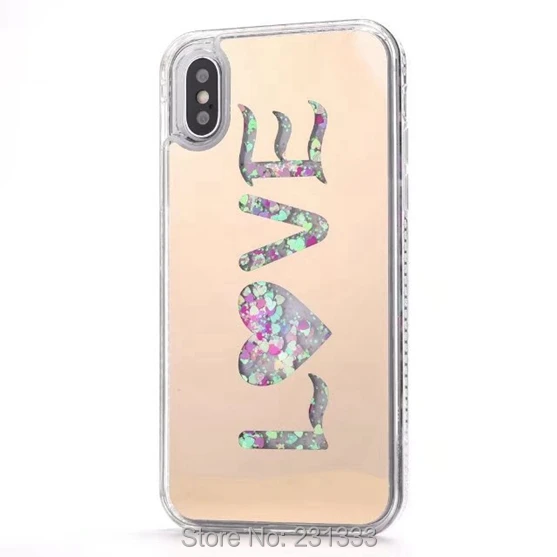 C ku для Iphone X 8 7 PLUS 6 6S жидкий зыбучий песок алмазное блестящее покрытие ТПУ чехол