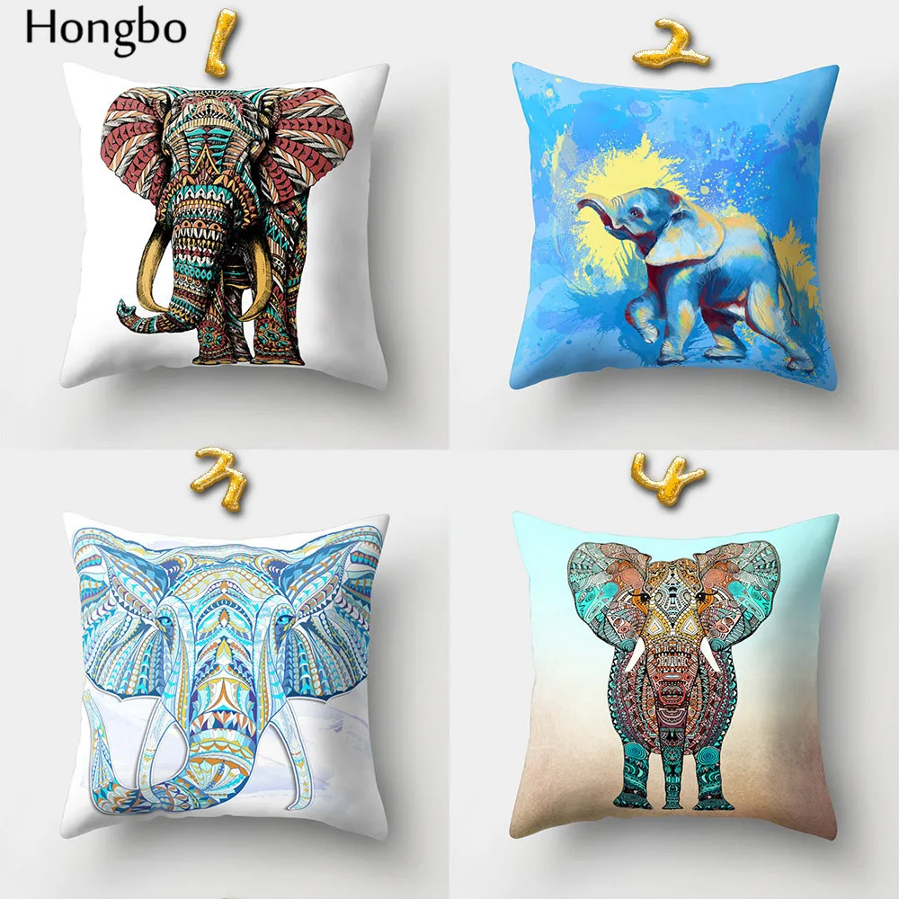 1 шт. декоративная наволочка в виде слона|cushion cover|pillow cushion coverscushion cover car |