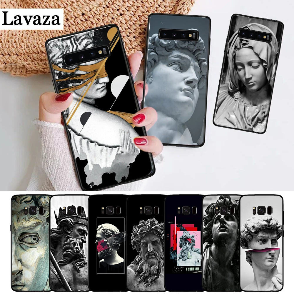 

Lavaza Alternative statue art Pattern Silicone Case for Samsung S6 Edge S7 S8 Plus S9 S10 S10e Note 8 9 M10 M20 M30