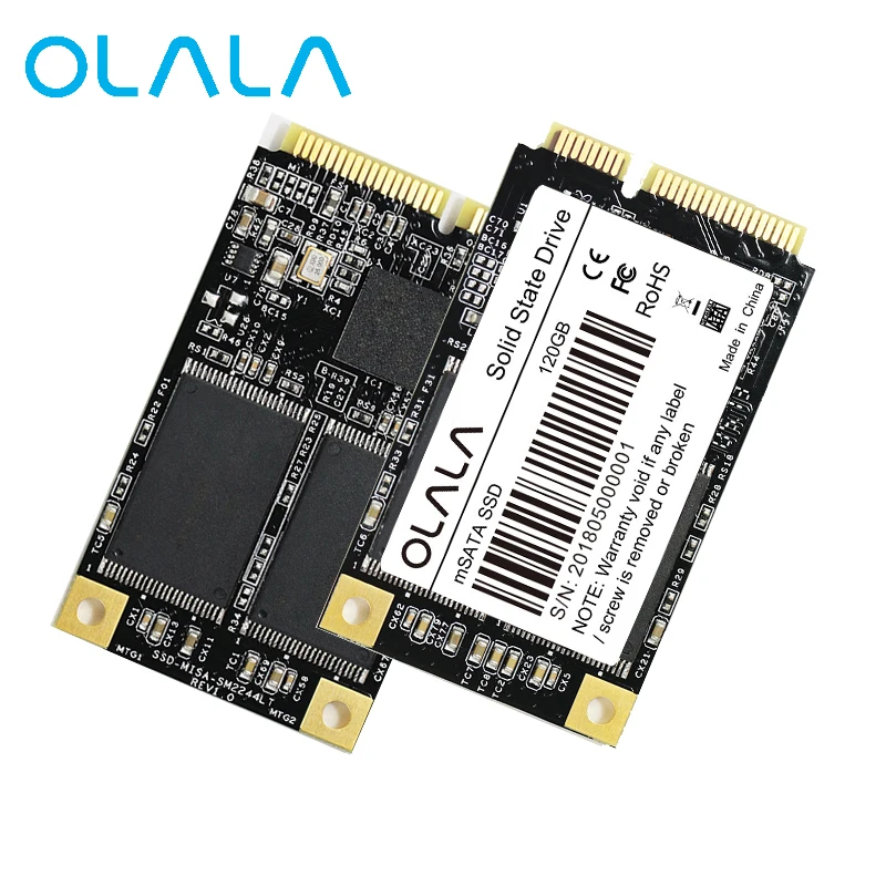 2018 Новое поступление OLALA SSD mSATA 120 ГБ 240 480 твердотельный накопитель SATA III 6 Гбит/с
