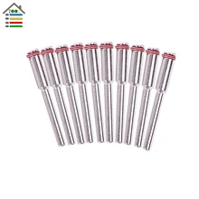 10pcs 3mm Shank Grinding Grinder Mandrel Rod Arbor Accessories For Dremel Rotary Tools