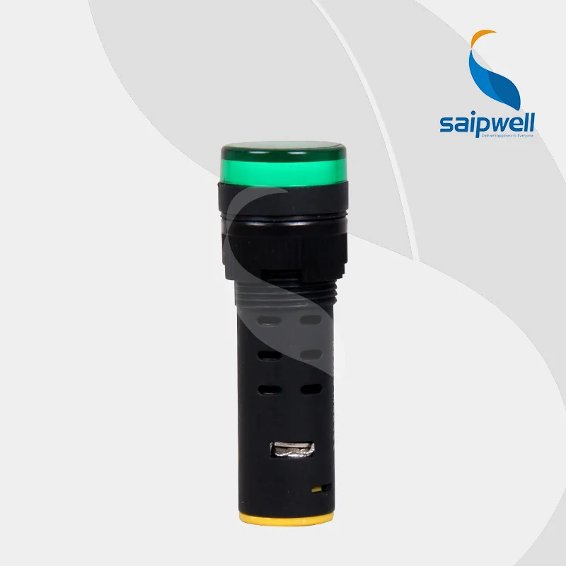 

Saipwell LED IP67 waterproof 5 color push button switch momentary (AD56-16S)