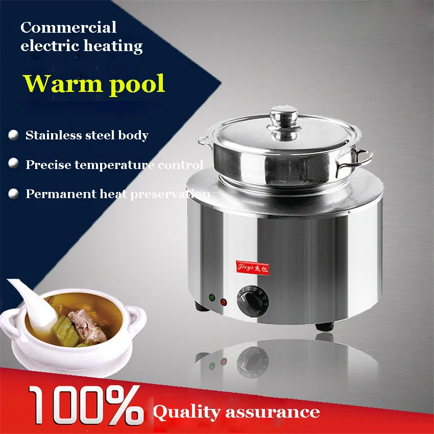 1PC FY BO 1luxury Stainless steel soup pot 15L thickening soup cooker