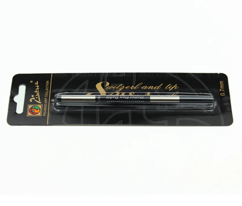 5 шт. Pimio Picasso Ручка-роллер заправка чернил, тип винта 0,7 мм-черный цвет для всех ручек-роллеров Picasso
