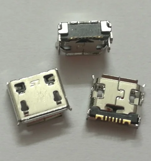 50 шт./лот для Samsung A8 A800F A8000 E5 E500F E7 E700F micro usb зарядный штекер разъем док станция