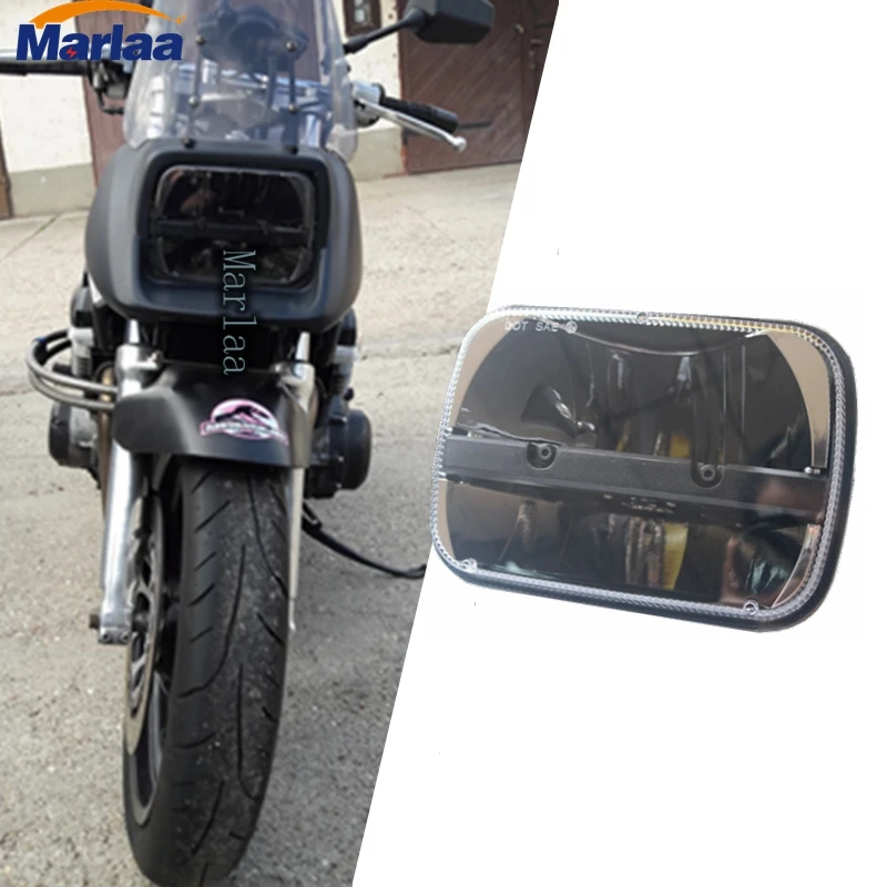 Передняя светодиодная фара 7x6 s H4 светильник Katana Kawasaki GPZ 750 900 |