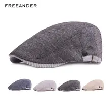 Freeander Мужская Мода Берет Hat Wo Мужская мода сезон: весна–лето Повседневное плоским вязать шляпы дизайнер козырек шлема Sun много Bulk