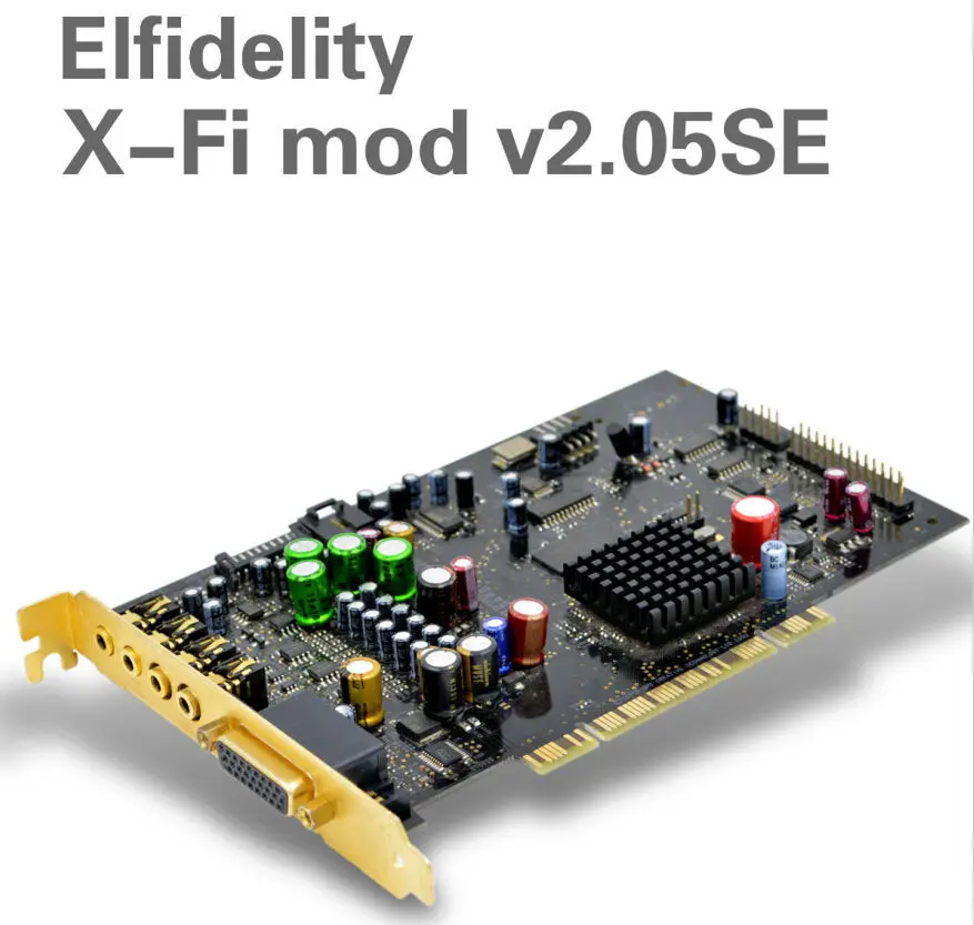 Elfidelity v2.05se Sound Card Modify(MOD) X Fi Xtreme Music SB0460card