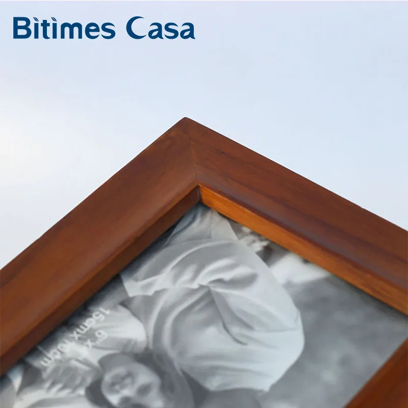 Bitimes 36 карманов старинный античный деревянный фотоальбом 4'* 6' Interleaves сочетание фоторамки и альбома украшение дома
