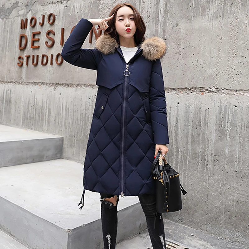 Winter Jacket Women Parka 2018 Fashion Winter New Coats Ladies Long Slim Jackets Warm Female Hooded Fur collar Outerwear NO369 Winter Jacket Women Parka 2018 Fashion Winter New Coats Ladies Long Slim Jackets Warm Female Hooded Fur collar Outerwear NO369