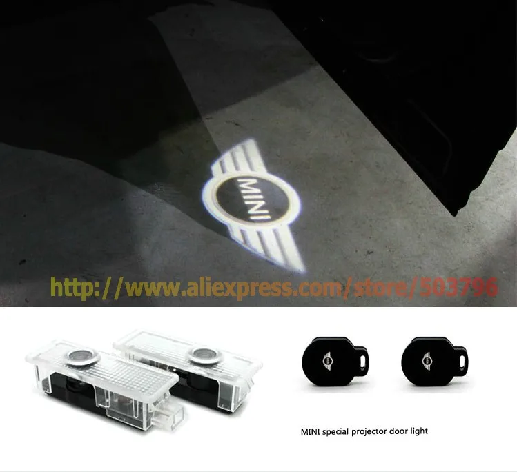 

Free Shipping Error Free Special Original Bit LED projector Door Light For BMW MINI