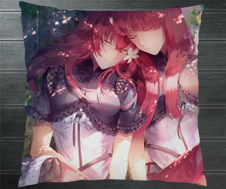 NieR Automata YoRHa 2B 9S Adam EVE двухсторонний 40x40 см наволочка чехол для подушки Чехол