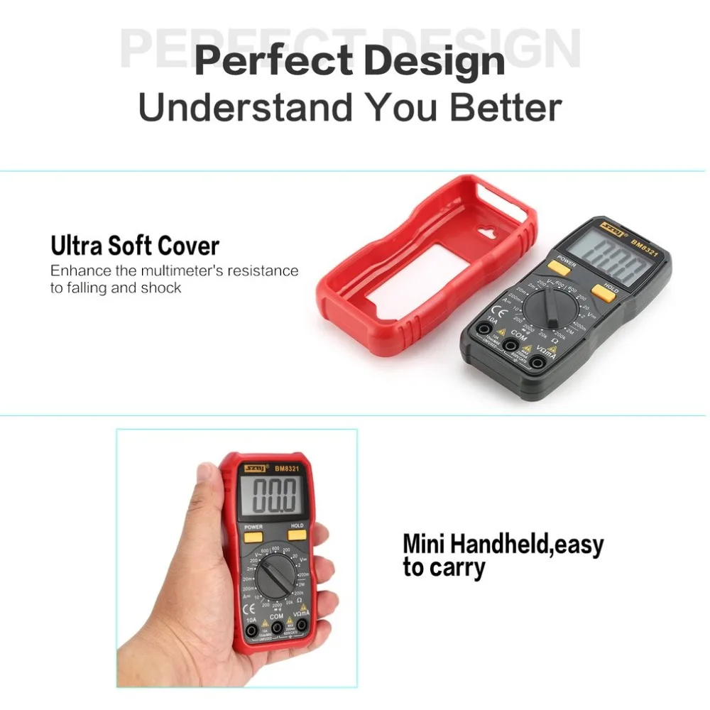 BM8321 мультиметр тестер цифровой щупы для мультиметра digital multimeter mastech lcr