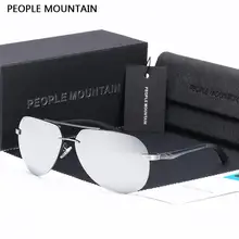 Pueblo de Montaña Polarizadas gafas de Sol de Las Mujeres Polaroid Gafas Gafas de Espejo de Conducción de Los Hombres Gafas de Moda Femenina Gafas de Sol 143