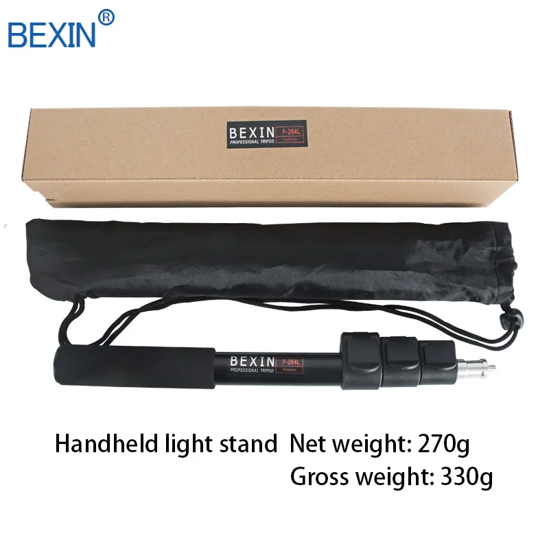 Аксессуары для вспышки BEXIN 102 см портативный ручной Кронштейн 1/4 винтовой