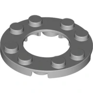 

*Plate Round 4X4 w. 16mm hole*JH868 20pcs DIY enlighten block brick part No.11833 Compatible With Other Assembles Particles