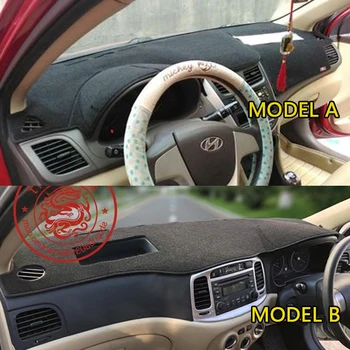 

Car Styling Covers Dashmat Dash Mat Dashboard Cover For Hyundai i25 accent Solaris Verna 2011 2012 2013 2014 2015 2016 2018