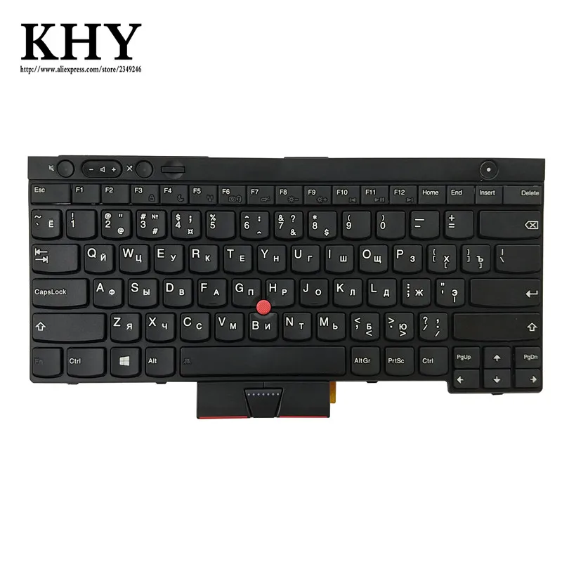 

New original Ru Russia Keyboard For ThinkPad T430 T430S X230 X230T W530 T530 04X1224 04X1300 04X1338 04Y0513 04Y0588 04Y0625