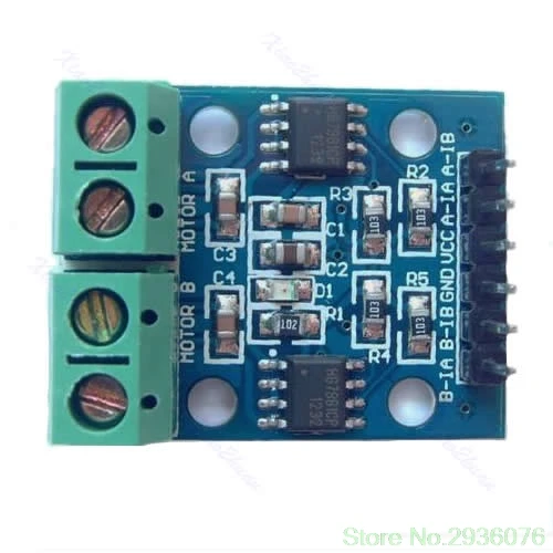 

New H-bridge Stepper Motor Dual DC Motor Driver Controller Board For Arduino HG7881 Drop Ship 11
