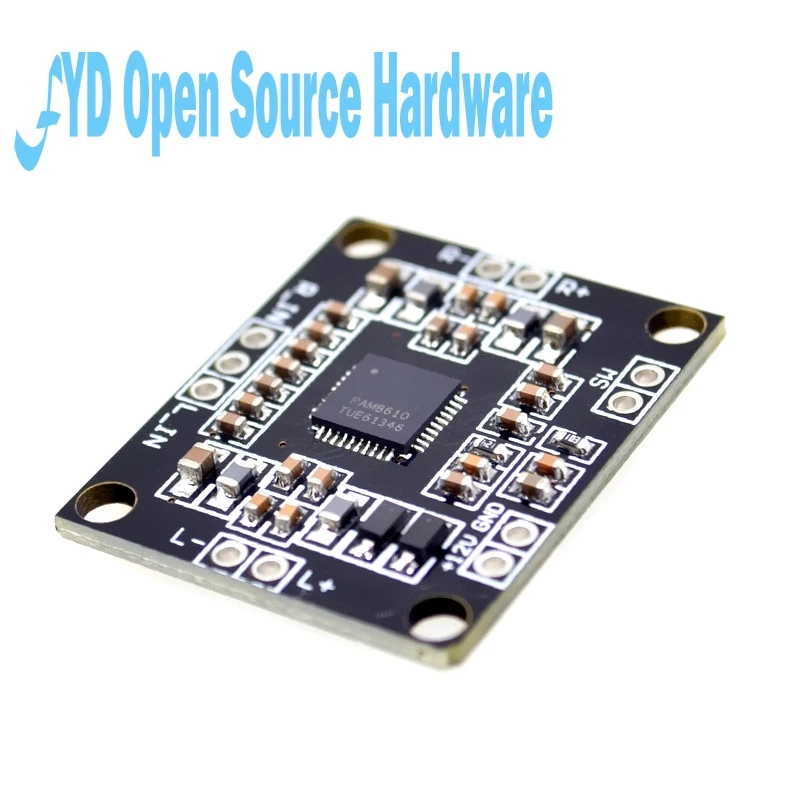 3pcs PAM8610 digital power amplifier board 2 x15w dual