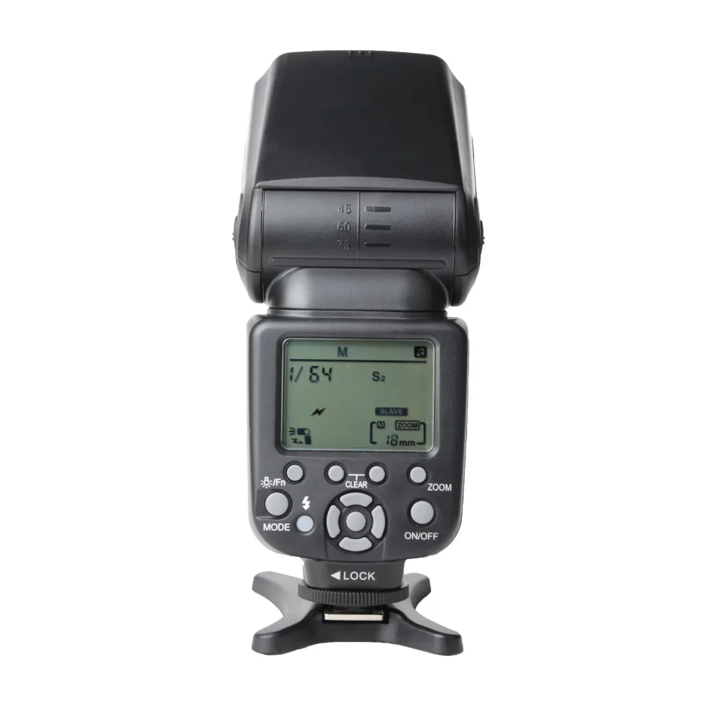 

Zomei ZM860T Camera Speedlight with LCD Screen Wireless GN56 HSS TTL Speedlite Flash For Canon Nikon
