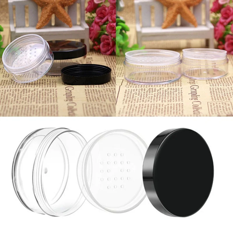 Download 30g/50g Plastic Loose Powder Jar With Sifter Empty ... Yellowimages Mockups