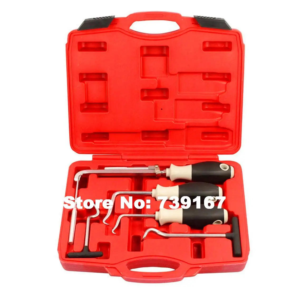 6PCS Car Engine Seal And O Rings Flexible Hose Pick Removal Tool For