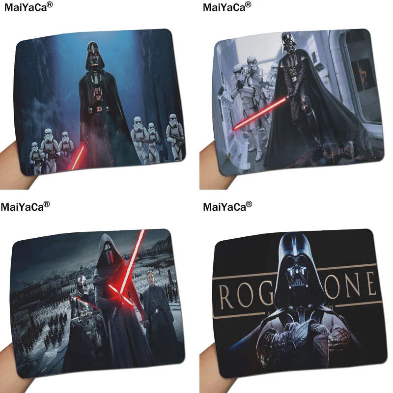 Maiyaca Star Wars Hot Мышь Pad Размеры 18*22 см и 25*29 см резиновая Мягкая анти- slip для ноутбука