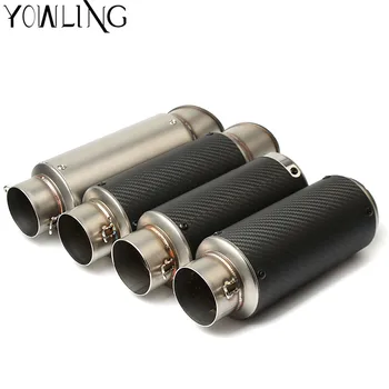 

For Yamaha R15 Bws 125 R3 Honda VTR1000 XRV750 Africa Twin CB400SF Exhaust Motorcycle Exhaust Moto Escape Muffler Pipe Db Killer