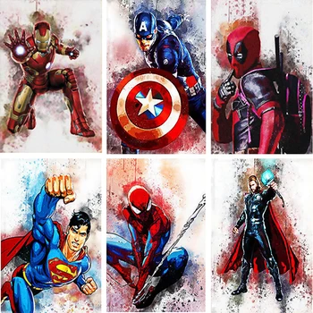 

5d Diy Diamond Painting Robot Cross Stitch Full Diamond Mosaic scenery diamond Embroidery Home decor Children's gifts