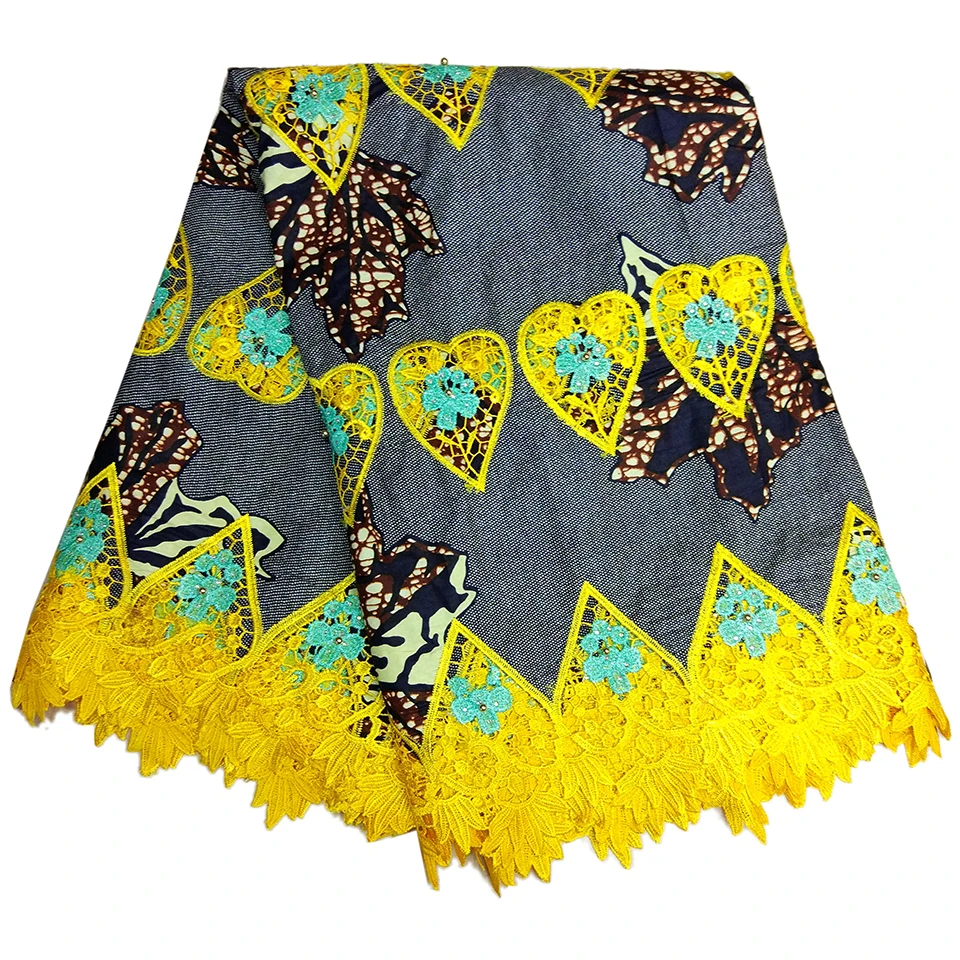 

LBLLK-14 2017 new arrive! hollandais wax avec dentelle pink African kitenge Dutch wax with lace for wedding dress