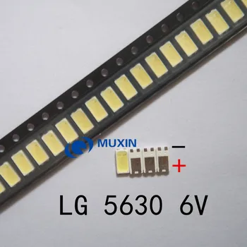 

500pcs For LG LED LCD Backlight TV Application Middle Power LED LED Backlight RS59P 1W 6V 5630 Cool white 5630